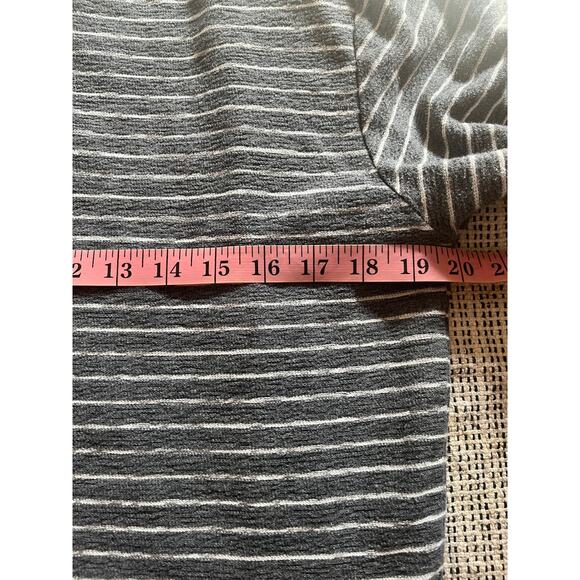 Frank & Oak grey striped sweater size small - Picture 4 of 6